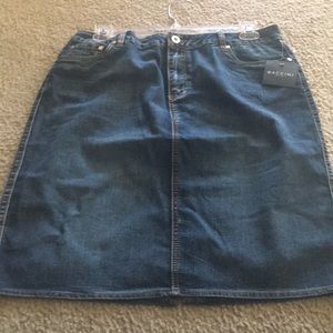 Women denim skirt